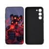 S-Skibidi T-Toilet For Samsung Galaxy S23 S24 S25 Ultra S22 Plus S21 Black Soft Case Waterproof Soft Case