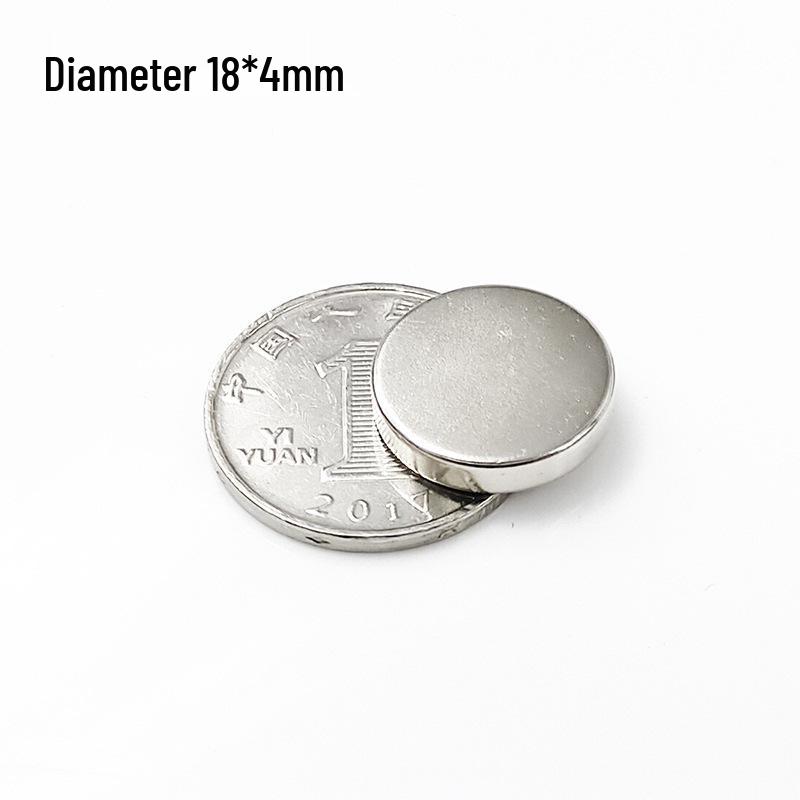 Neodymium Iron Boron Double-Sided Strong Suction Magnets for Fridges, Round and Square Shapes.