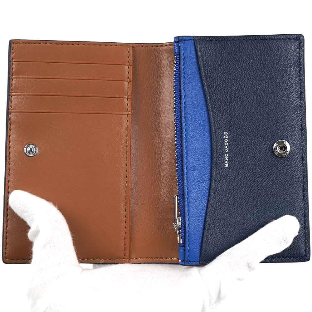 Marc Jacobs Mini Bi-fold Wallet, Multicolor, S163L03FA22-455 [Used]