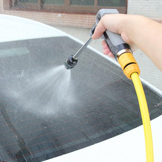 High Pressure Washer Car Wash Spray Wand with Brass Connector 2-in-1 Jet & Spray Nozzle Outdoor Surface Cleaner Tool for Garden Watering Patio Fence
