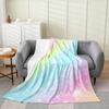Dog Side My Side Throw Blanket Funny Pet Lover Design for Living Room Decor Gift for DogOwner Gift for Her 70x100