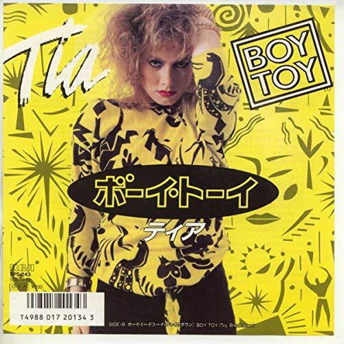 

7inch Record TIA - Boy Toy RPS243 RCA 1986 Japan Pop Used