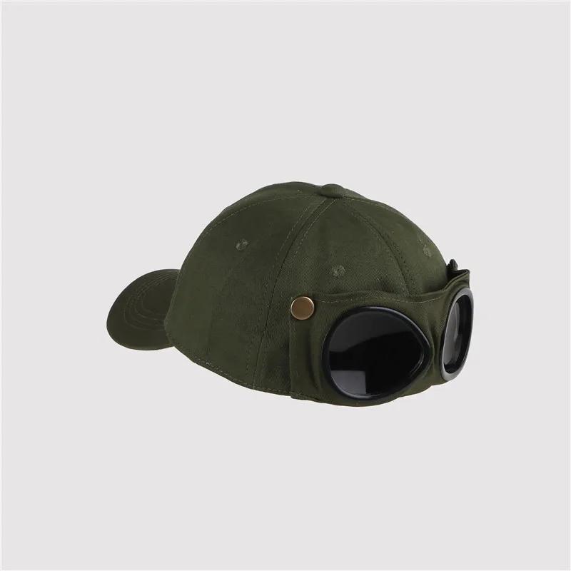 New Fashion Hat Summer Personality Glasses Baseball Caps Female Unisex Sunglasses Cap Male Cap Baseballcap Boys Cap