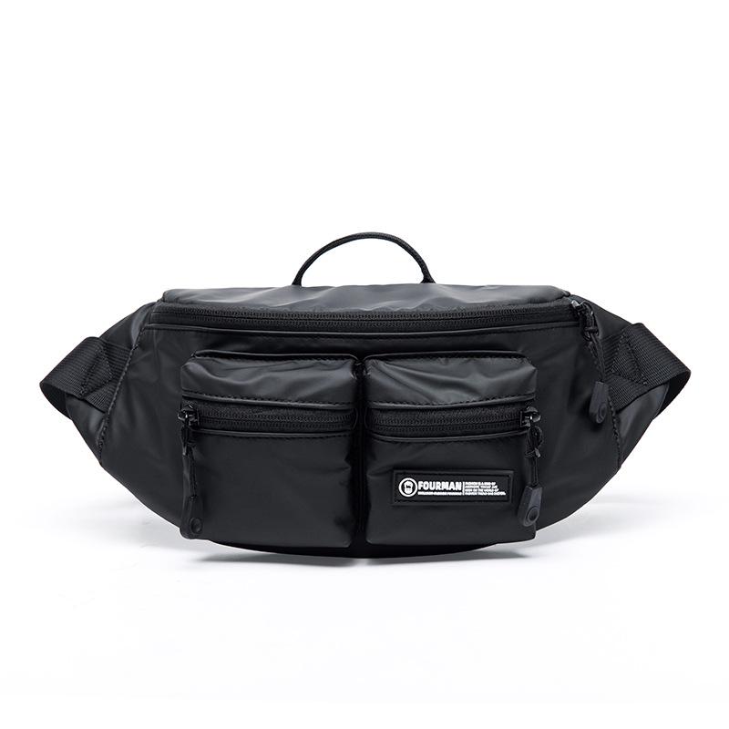 Trendy Men's Lightweight Messenger Bag - Motorcycle Riding Chest Bag & Commuter Backpack