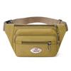 Fashion Canvas Waist Bag for Men Versatile Mobile Phone Holder Ideal for Outdoor Use