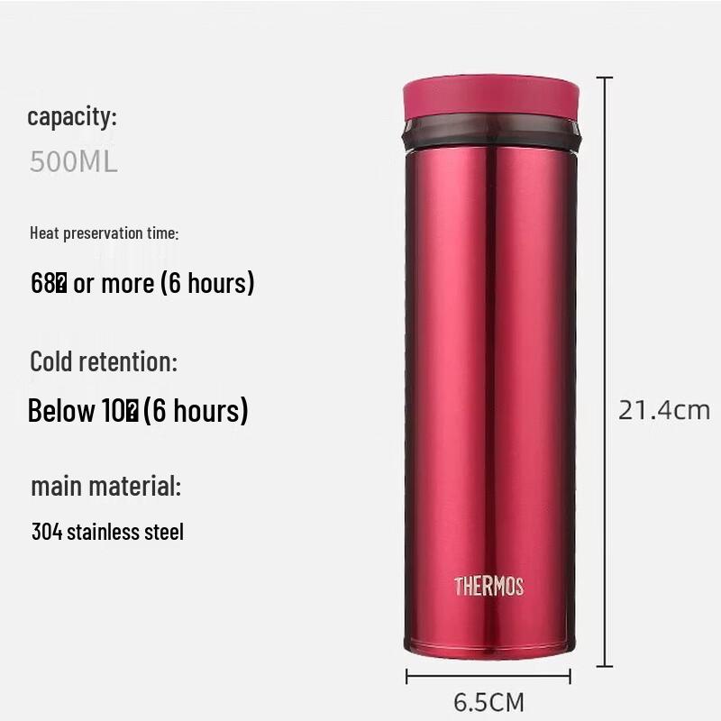 THERMOS JNO-501 500ml Stainless Steel Vacuum Insulated Bottle