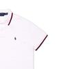 POLO RALPH LAUREN Custom Slim Fit Mesh Polo Shirt - White