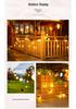 G50 Outdoor Waterproof Solar Globe String Lights for Camping, Courtyard, Awning, Tent & Decorative Atmosphere.