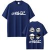 Rock Band Gorillaz Tshirt Unisex Women Clothing Hip Hop Fashion Oversized Streetwear Unisex Vintage Casual Soft Cotton T Shirts