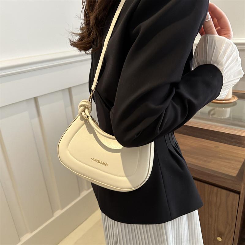 Stylish 2024 Spring New Arrivals Pu Leather Handbag Casual Chic Crossbody Bag
