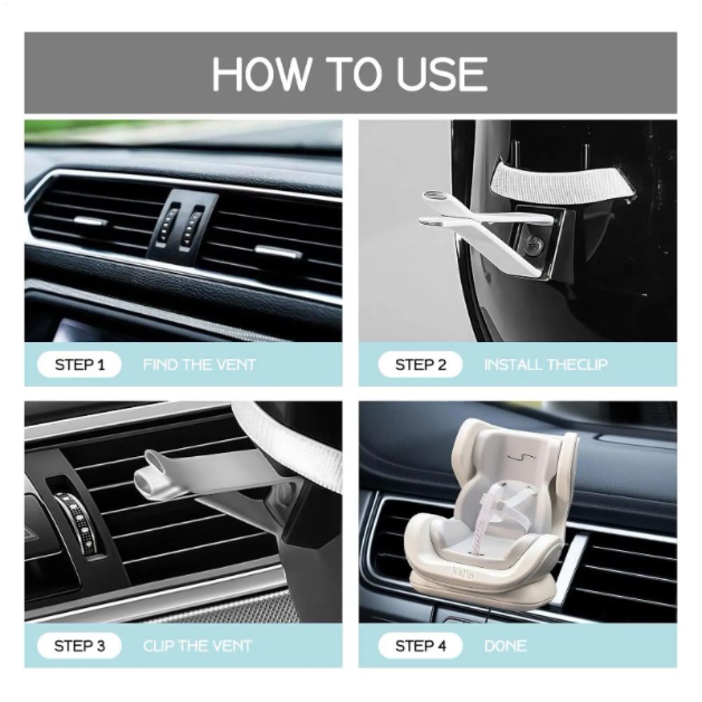 Plush Material Car Doll Safety Seat Mini Size Mini Plush Safety Seat Creative Play
