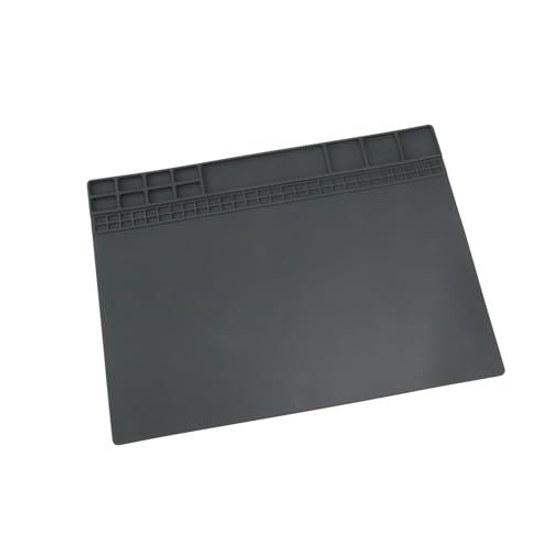 SK11 Tabletop Work Silicone Mat Approximately Disassembly Repair Small Parts Classification Organization Heat Resistant Suitable Soldering SWM-4030G