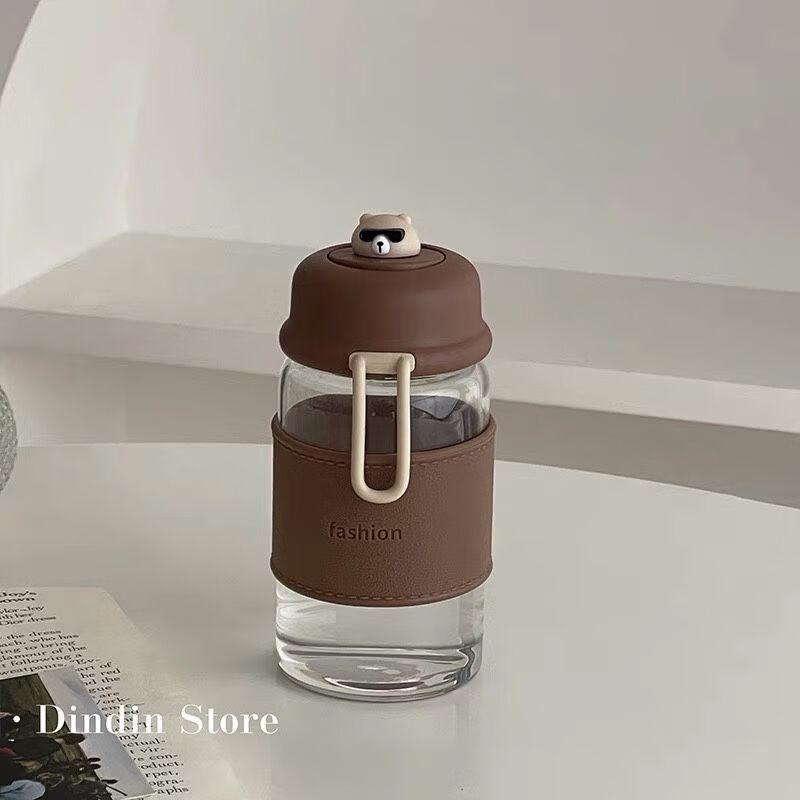 Cute Portable High-Temperature Resistant Glass Cup