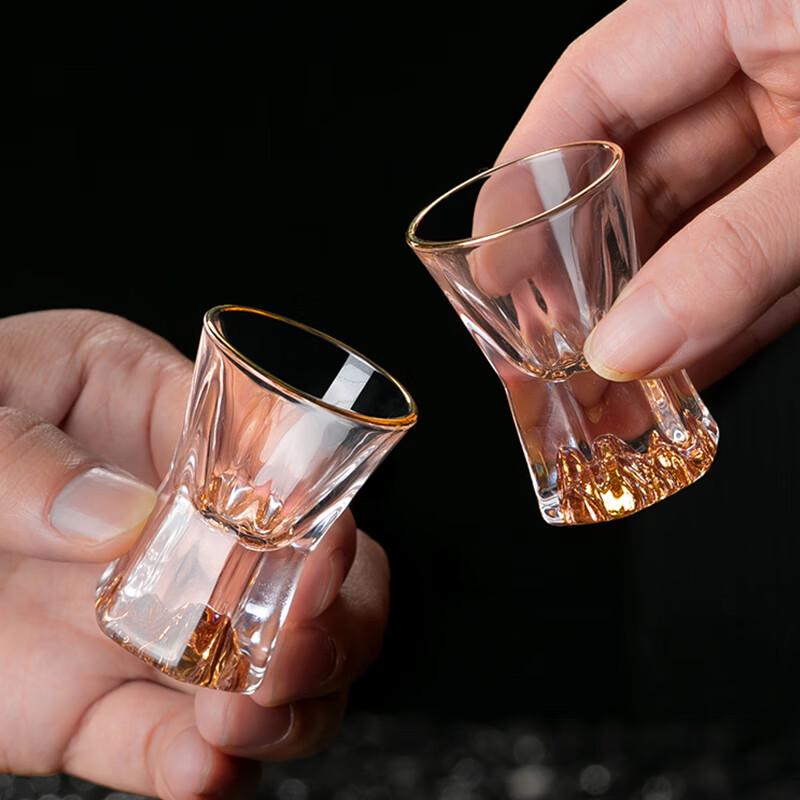 CRISTALGLASS Элегантные Хрустальные Стопки для Байцзю