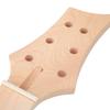 Alomejor Electric Guitar Neck Replacement 22 Frets 24 Inch Unfinished Maple Fretboard