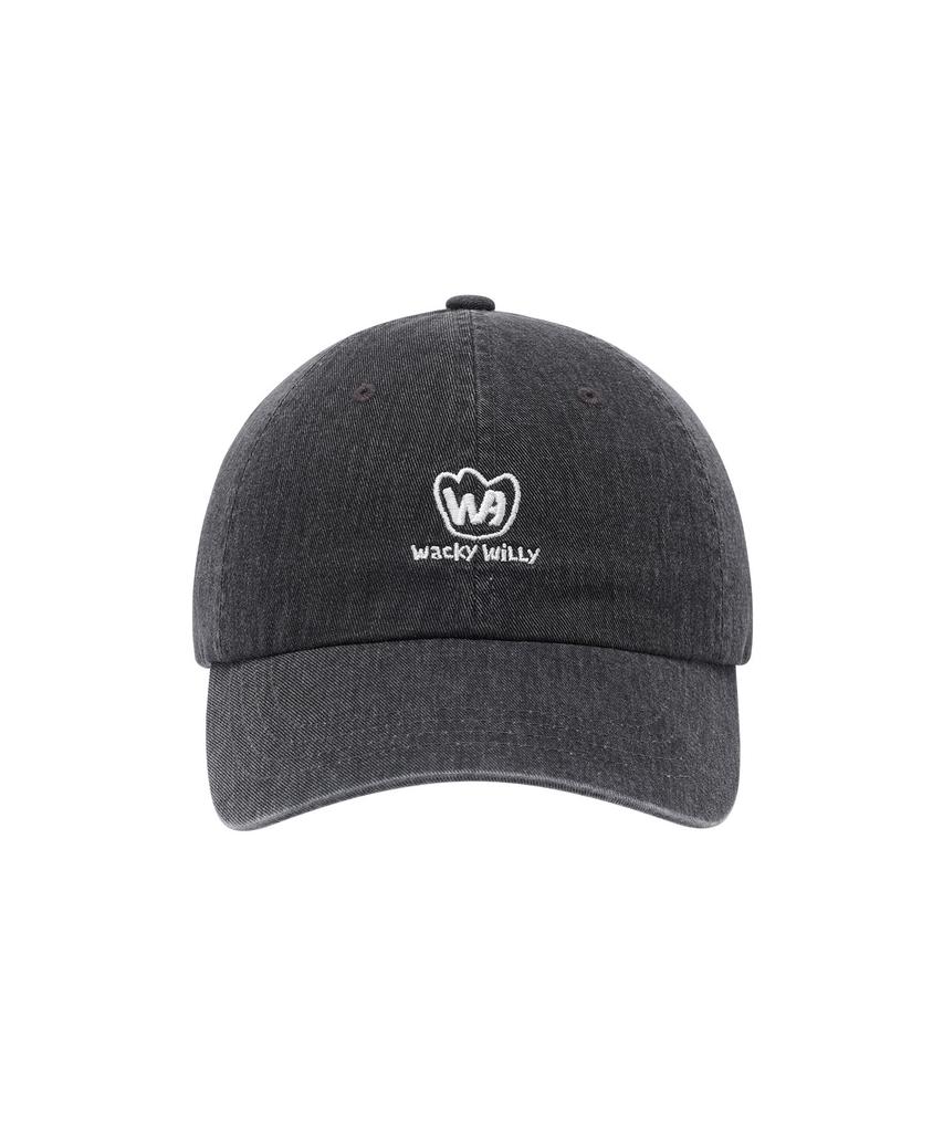 WACKY WILLY [26Ss] Pigment Washed Ball Cap (3 Colors)