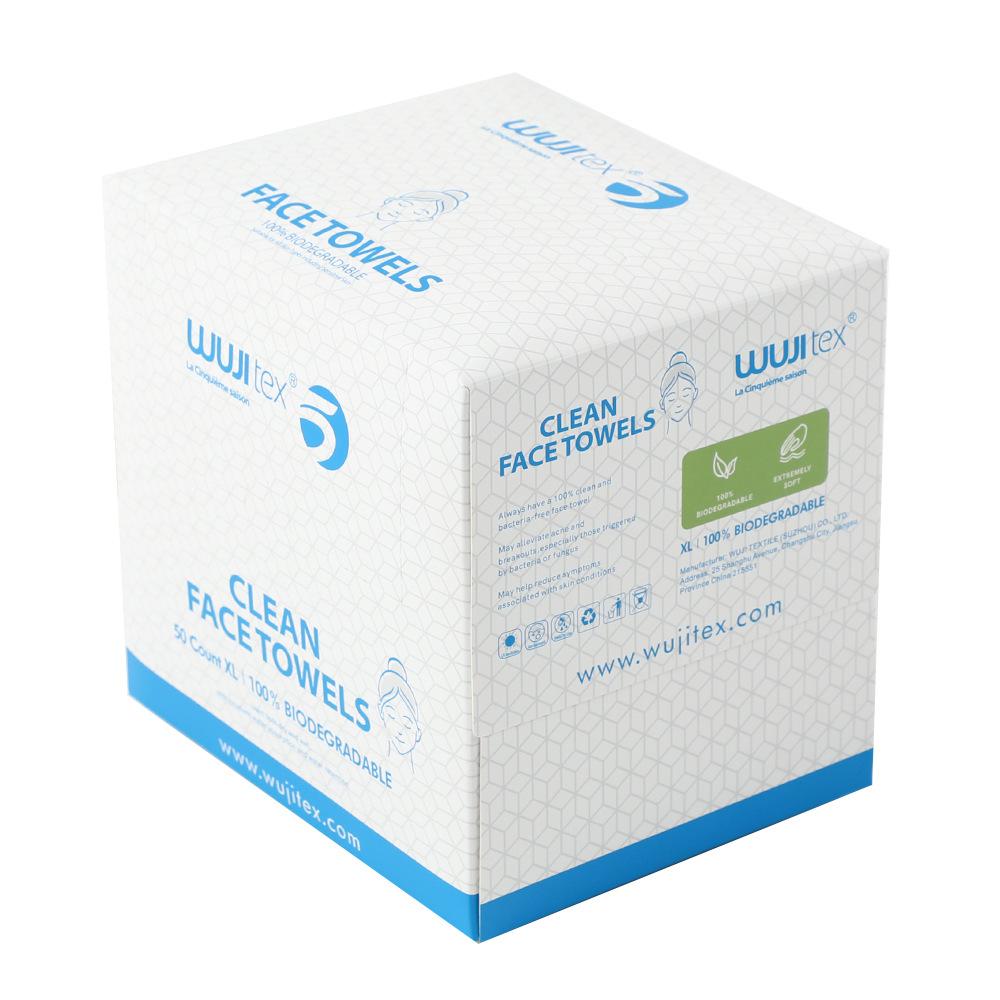 Face towel Boxed face cotton towel Disposable water-absorbing thickened makeup remover towel