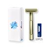 Double Layer Half Blade Manual Razor with Floating Head