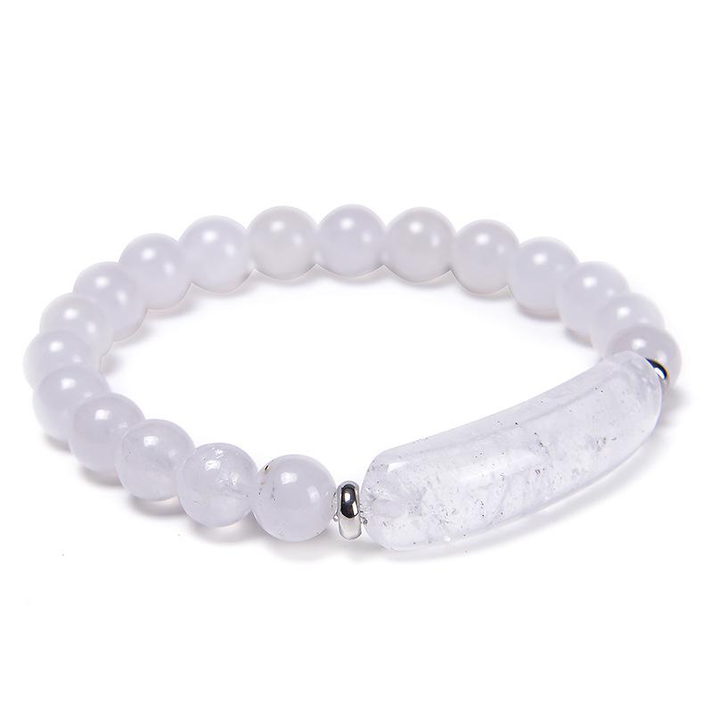 

JYL TS Bracelet Ladies Fashionable Minimalist Boosts Elegance & Joy white crystal zomp кольору