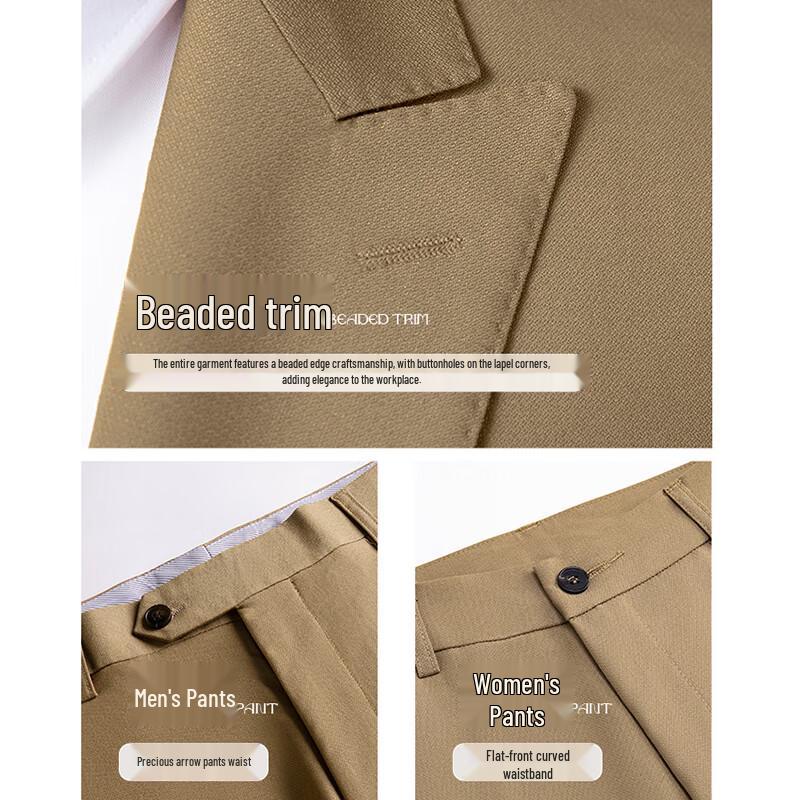 Trolman Unisex Business Casual Suit Set