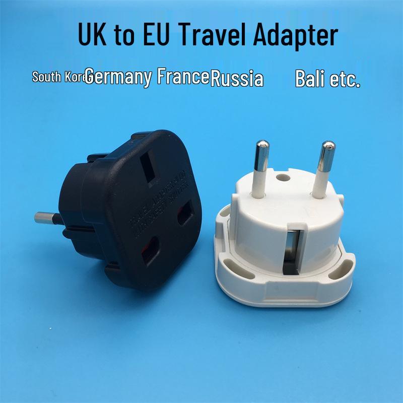 International Plug Adapter: UK, EU, US, AU, German Standard Converter