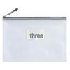 Transparent A4 Zipper Bag - Large Capacity, Waterproof Document Storage for Students