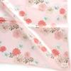 PAUL JOE ACCESSOIRES Handkerchief X Coral Pink Cotton Approximately Floral Print Large Size & Women's (Pink / 100% / 50cm) (107020-9202-01)