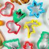 Keksausstecher Set 8 Teile Professionelle Dessertform Edelstahl Schneeflocke Baum Lebkuchen Hirsch Weihnachtsmann Gebäckschneider