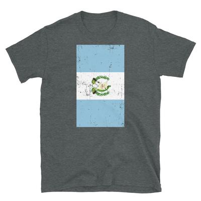 Guatemala Central America Distressed Flag Short-Sleeve Unisex T-Shirt
