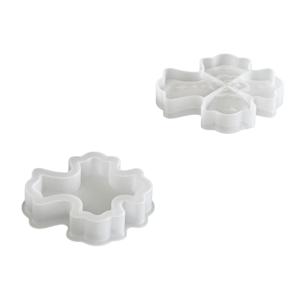 Easter Theme Cross-shaped Storage Box Mold Flexible Non-stick Plaster Mold Decorative DIY Candle Holder Molds Jewelry Organizer
