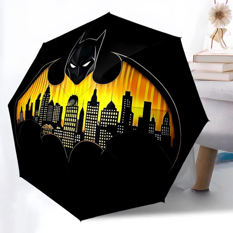 

1pc Batman Logo Automatic Open/Close Umbrella, Christmas Gift for Men Women, Daily Travel Outdoor Use yy251101180