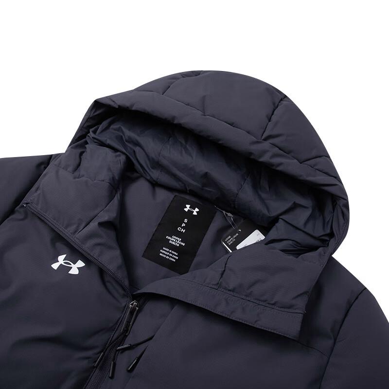 Under Armour Versatile Hooded Drop Shoulder Long Sleeve Jogger Set Unisex Activewear 23600704-409+-23600801-013