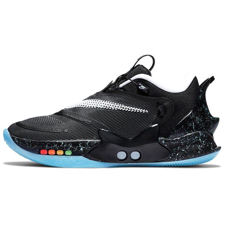 Nike Adapt Bb 2.0 Gc Low Top Basketball Shoes Men Sneakers Black White Blue CV2442-002