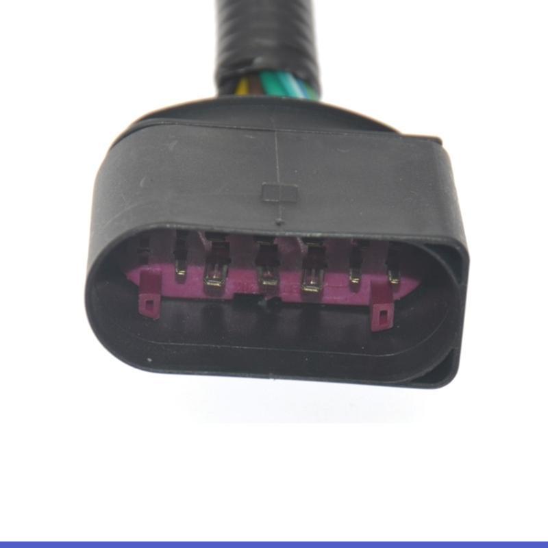 L41A High Performances Vehicle Halogen Headlight Wiring Harness Cable Connector 12 Pin for 7L6971071A Front Light Upgrading