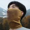 Windproof Warm Face Cover Neck Protection Cycling Face Mask Thin Warm Riding Mask  Golf