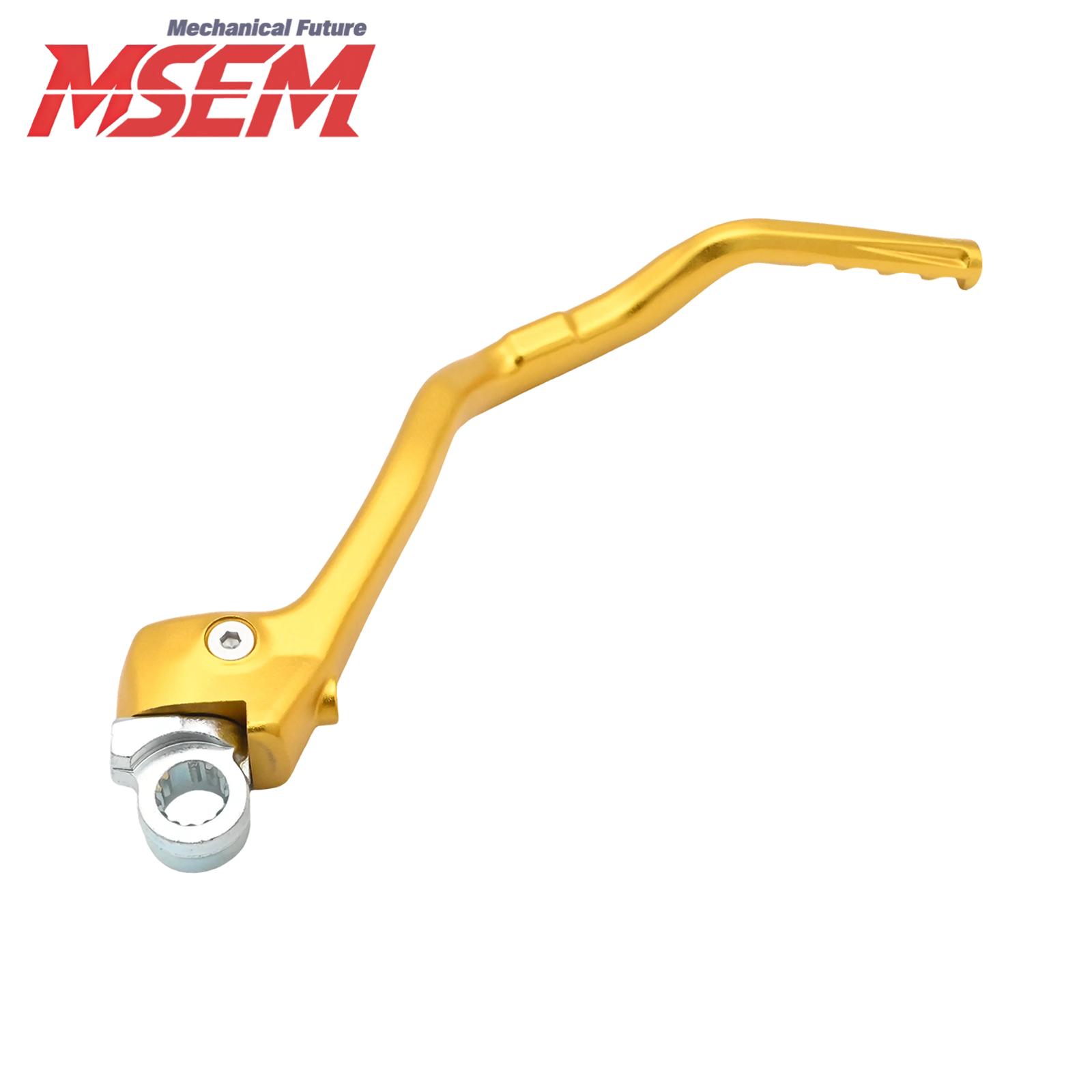 

Motorcycle CNC Aluminum Kick Starter Lever Ignition For Suzuki Suzuki RM-Z250/450 DR-Z400 RM125 2008-2015 Motocross parts 401 Style RMZ250
