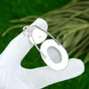 Mothers Day Deal Sterling Silver Oval Rainbow Moonstone Stone Sister New Pendant