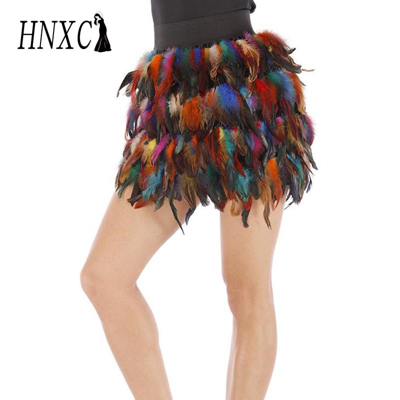 

Костюм DS, джазовый танец, роскошная юбка из павлиньих перьев, сценический костюм, неправильная половина