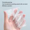 24 Grids Dual Layer Weekly Pill Box 7 Day 3 Times Portable Pill Box Organizer Dispenser (No FDA Certified, BPA-Free)