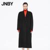 JNBY 2025 Winter Loose Fit Wool Blend Coat