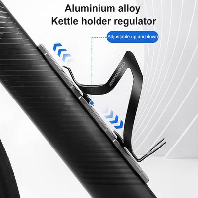 Expandable Bicycle Bottle Cage Mount Adapter Lightweight Bottle Rack Hole Position Fixing Frame for Road Mountian Bike