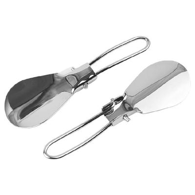 Foldable Shoehorn Stainless Steel Shoehorn Light Weight Portable Shoehorn Shoe Horn for Easy Boots and Shoes Wearing