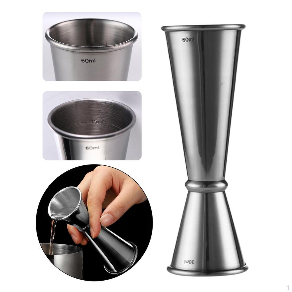 Cocktail Glass Mixing with Scale Pourer for Martini Entertain Feast