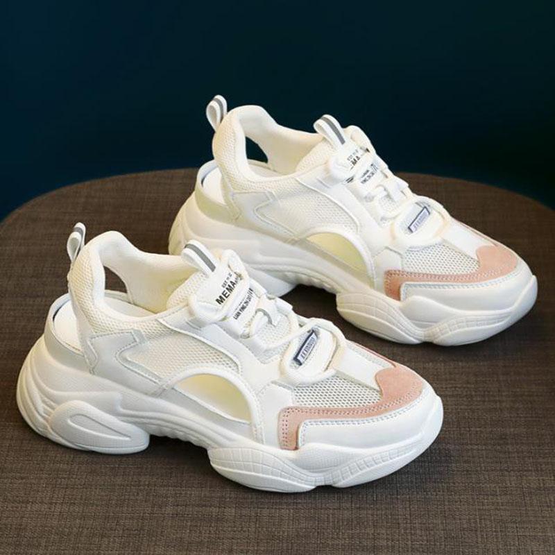 Fashion Women Sandals Summer New woman Platform Chunky Comfortable Mesh Open Toe Casual Sports Sandals Ladies Shoes