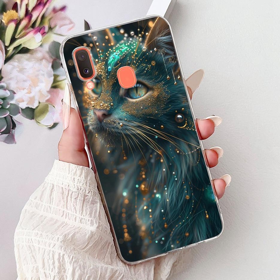 For Samsung Galaxy A20e Case SM-A202F Popular Fashion Painted Cover Soft Silicone Phone Case For Samsung A20e A202F Fundas Coque