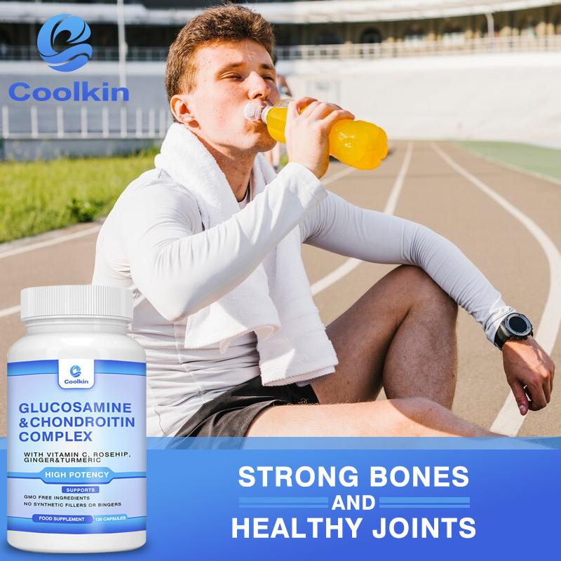 Glucosamine Chondroitin Complex Capsules 120 Count — Joint Support, Bone Health, Daily Wellness