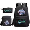 Backpack cute student schoolbag pink schoolbag couple backpack heat transfer printing backpack