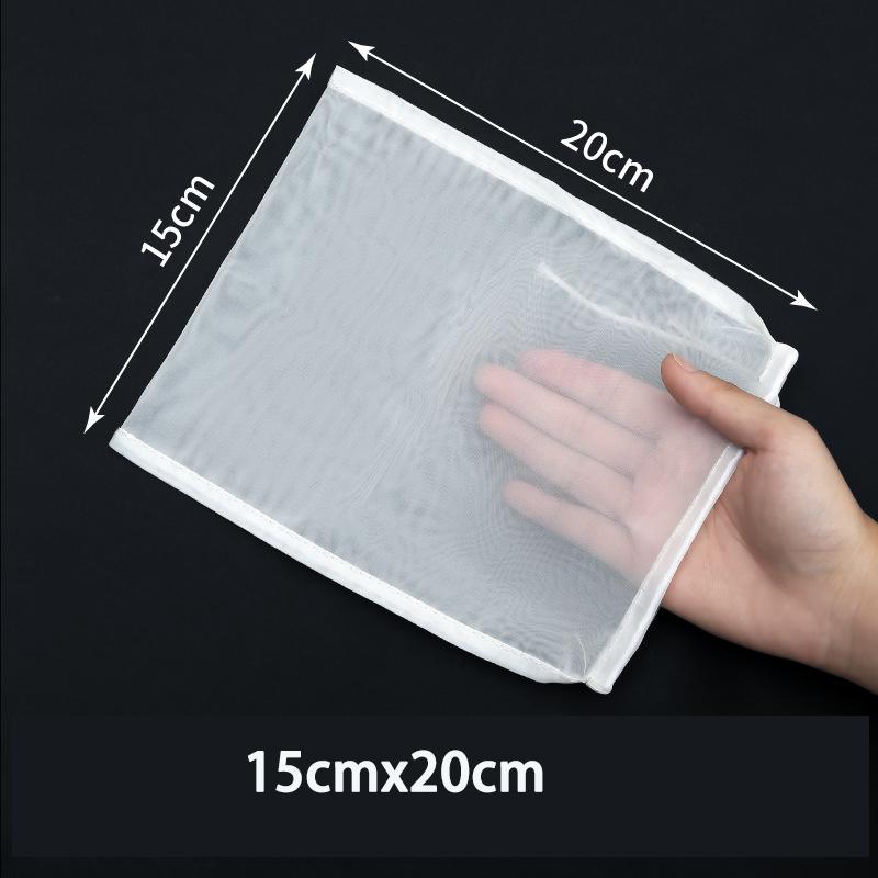 1/2/5PC Soy Milk Wine Filter Bag Nut Milk Bag Tea Coffee Yogurt Filter Net Mesh Kitchen Food Reusable Nylon Filter Bags Strainer6