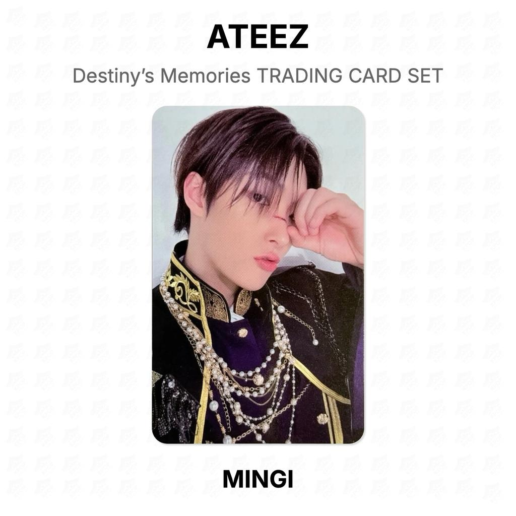 ATEEZ Destiny’s Memories TRADING CARD SET Official Photocard