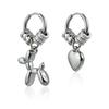 Chic Heart and Bear Ear Cuffs: Fashion-Forward European/American Earrings for Women